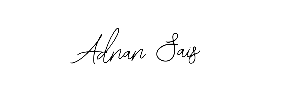 Use a signature maker to create a handwritten signature online. With this signature software, you can design (Bearetta-2O07w) your own signature for name Adnan Sais. Adnan Sais signature style 12 images and pictures png