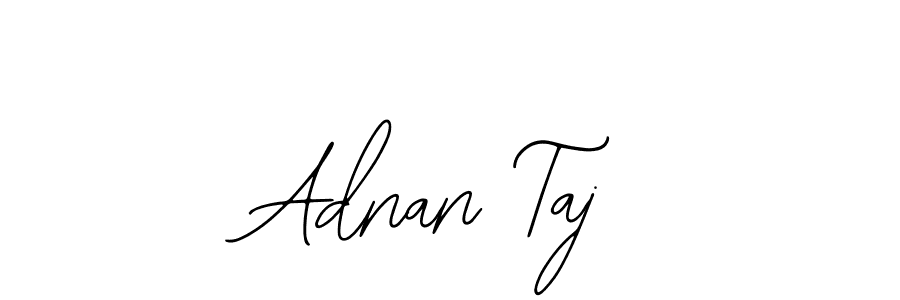 Use a signature maker to create a handwritten signature online. With this signature software, you can design (Bearetta-2O07w) your own signature for name Adnan Taj. Adnan Taj signature style 12 images and pictures png