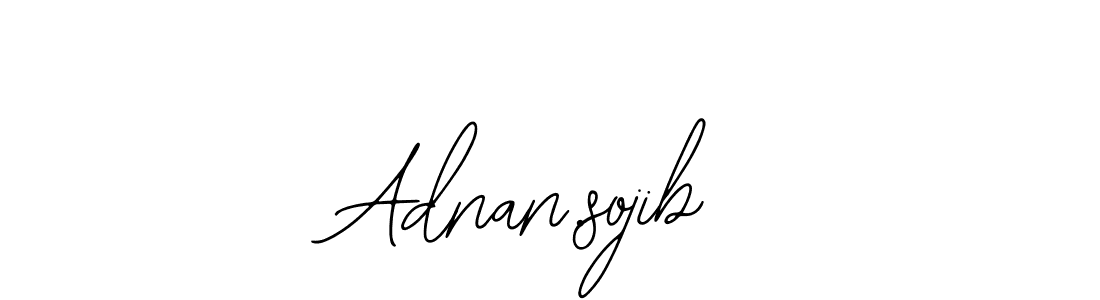 Use a signature maker to create a handwritten signature online. With this signature software, you can design (Bearetta-2O07w) your own signature for name Adnan.sojib. Adnan.sojib signature style 12 images and pictures png