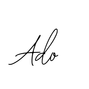 How to make Ado name signature. Use Bearetta-2O07w style for creating short signs online. This is the latest handwritten sign. Ado signature style 12 images and pictures png