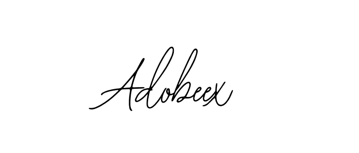 Bearetta-2O07w is a professional signature style that is perfect for those who want to add a touch of class to their signature. It is also a great choice for those who want to make their signature more unique. Get Adobeex name to fancy signature for free. Adobeex signature style 12 images and pictures png