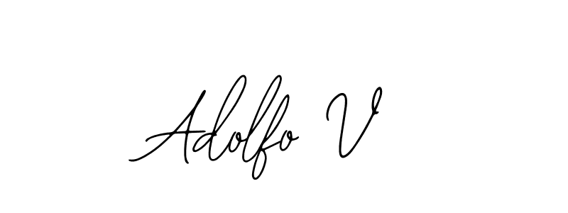 if you are searching for the best signature style for your name Adolfo V. so please give up your signature search. here we have designed multiple signature styles  using Bearetta-2O07w. Adolfo V signature style 12 images and pictures png