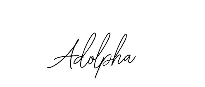Use a signature maker to create a handwritten signature online. With this signature software, you can design (Bearetta-2O07w) your own signature for name Adolpha. Adolpha signature style 12 images and pictures png