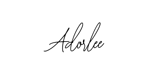 Design your own signature with our free online signature maker. With this signature software, you can create a handwritten (Bearetta-2O07w) signature for name Adorlee. Adorlee signature style 12 images and pictures png