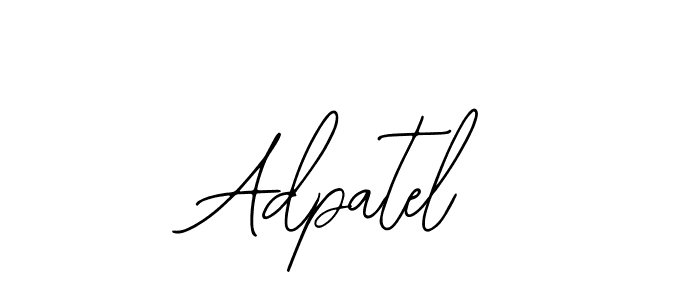 Also You can easily find your signature by using the search form. We will create Adpatel name handwritten signature images for you free of cost using Bearetta-2O07w sign style. Adpatel signature style 12 images and pictures png
