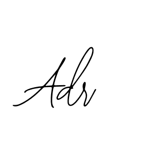 Design your own signature with our free online signature maker. With this signature software, you can create a handwritten (Bearetta-2O07w) signature for name Adr. Adr signature style 12 images and pictures png