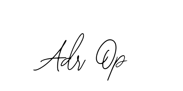 The best way (Bearetta-2O07w) to make a short signature is to pick only two or three words in your name. The name Adr Op include a total of six letters. For converting this name. Adr Op signature style 12 images and pictures png