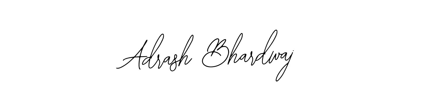 Create a beautiful signature design for name Adrash Bhardwaj. With this signature (Bearetta-2O07w) fonts, you can make a handwritten signature for free. Adrash Bhardwaj signature style 12 images and pictures png