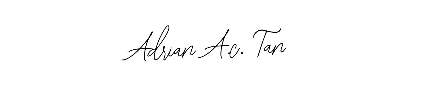 How to Draw Adrian A.c. Tan signature style? Bearetta-2O07w is a latest design signature styles for name Adrian A.c. Tan. Adrian A.c. Tan signature style 12 images and pictures png