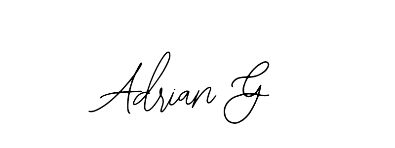 Design your own signature with our free online signature maker. With this signature software, you can create a handwritten (Bearetta-2O07w) signature for name Adrian G. Adrian G signature style 12 images and pictures png