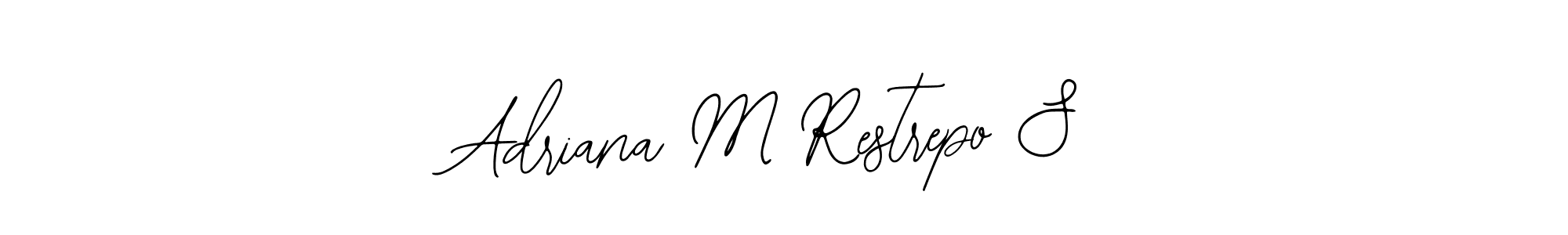 if you are searching for the best signature style for your name Adriana M Restrepo S. so please give up your signature search. here we have designed multiple signature styles  using Bearetta-2O07w. Adriana M Restrepo S signature style 12 images and pictures png