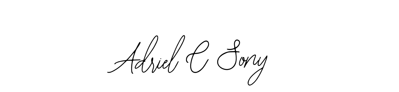 Also You can easily find your signature by using the search form. We will create Adriel C Sony name handwritten signature images for you free of cost using Bearetta-2O07w sign style. Adriel C Sony signature style 12 images and pictures png