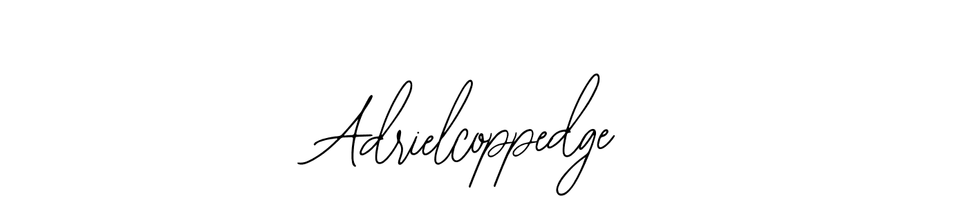 The best way (Bearetta-2O07w) to make a short signature is to pick only two or three words in your name. The name Adrielcoppedge include a total of six letters. For converting this name. Adrielcoppedge signature style 12 images and pictures png