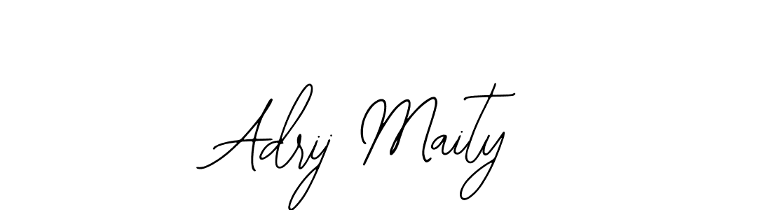 Create a beautiful signature design for name Adrij Maity. With this signature (Bearetta-2O07w) fonts, you can make a handwritten signature for free. Adrij Maity signature style 12 images and pictures png