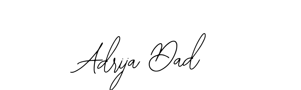 Design your own signature with our free online signature maker. With this signature software, you can create a handwritten (Bearetta-2O07w) signature for name Adrija Dad. Adrija Dad signature style 12 images and pictures png