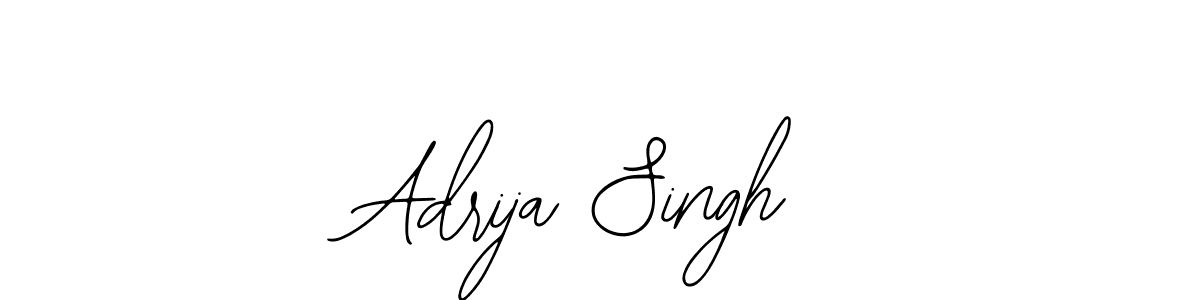 You should practise on your own different ways (Bearetta-2O07w) to write your name (Adrija Singh) in signature. don't let someone else do it for you. Adrija Singh signature style 12 images and pictures png