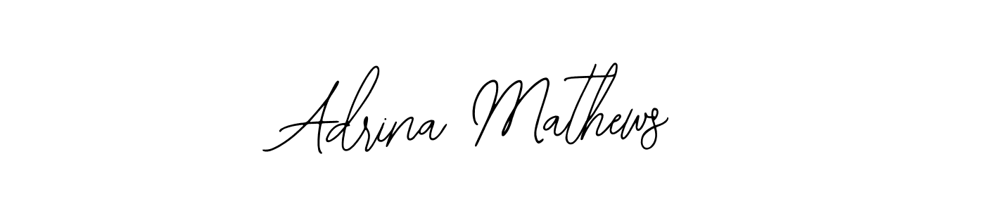 How to Draw Adrina Mathews signature style? Bearetta-2O07w is a latest design signature styles for name Adrina Mathews. Adrina Mathews signature style 12 images and pictures png