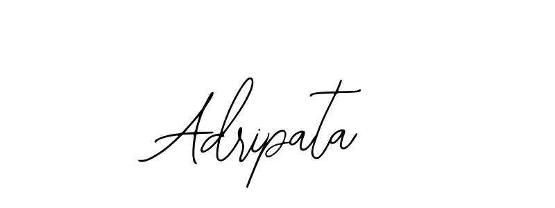 Use a signature maker to create a handwritten signature online. With this signature software, you can design (Bearetta-2O07w) your own signature for name Adripata. Adripata signature style 12 images and pictures png