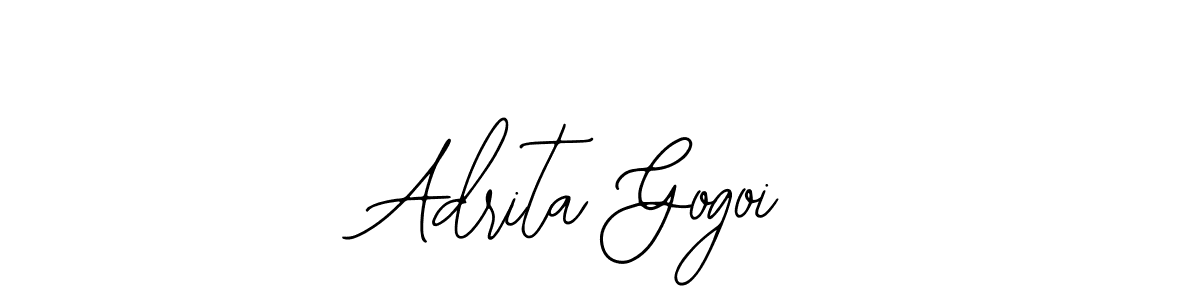 Use a signature maker to create a handwritten signature online. With this signature software, you can design (Bearetta-2O07w) your own signature for name Adrita Gogoi. Adrita Gogoi signature style 12 images and pictures png