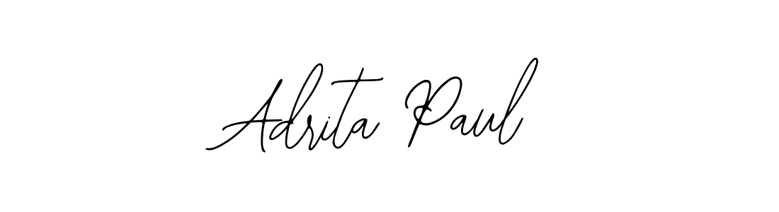 Also You can easily find your signature by using the search form. We will create Adrita Paul name handwritten signature images for you free of cost using Bearetta-2O07w sign style. Adrita Paul signature style 12 images and pictures png