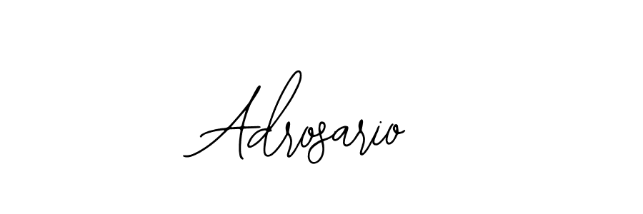 You should practise on your own different ways (Bearetta-2O07w) to write your name (Adrosario) in signature. don't let someone else do it for you. Adrosario signature style 12 images and pictures png