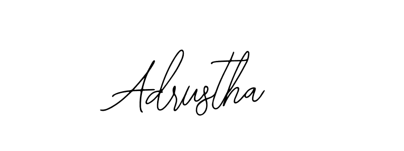 You should practise on your own different ways (Bearetta-2O07w) to write your name (Adrustha) in signature. don't let someone else do it for you. Adrustha signature style 12 images and pictures png