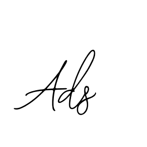 Use a signature maker to create a handwritten signature online. With this signature software, you can design (Bearetta-2O07w) your own signature for name Ads. Ads signature style 12 images and pictures png