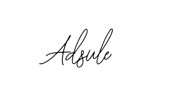 You should practise on your own different ways (Bearetta-2O07w) to write your name (Adsule) in signature. don't let someone else do it for you. Adsule signature style 12 images and pictures png