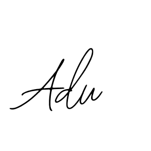 Adu stylish signature style. Best Handwritten Sign (Bearetta-2O07w) for my name. Handwritten Signature Collection Ideas for my name Adu. Adu signature style 12 images and pictures png