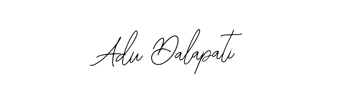 You should practise on your own different ways (Bearetta-2O07w) to write your name (Adu Dalapati) in signature. don't let someone else do it for you. Adu Dalapati signature style 12 images and pictures png