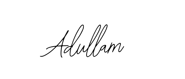 if you are searching for the best signature style for your name Adullam. so please give up your signature search. here we have designed multiple signature styles  using Bearetta-2O07w. Adullam signature style 12 images and pictures png