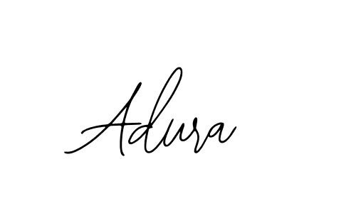 How to make Adura name signature. Use Bearetta-2O07w style for creating short signs online. This is the latest handwritten sign. Adura signature style 12 images and pictures png