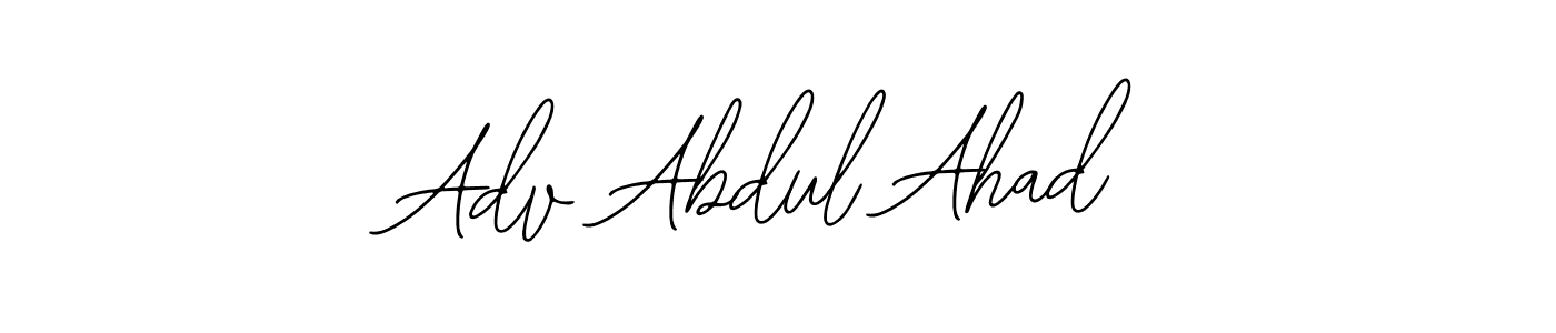 Make a beautiful signature design for name Adv Abdul Ahad. With this signature (Bearetta-2O07w) style, you can create a handwritten signature for free. Adv Abdul Ahad signature style 12 images and pictures png