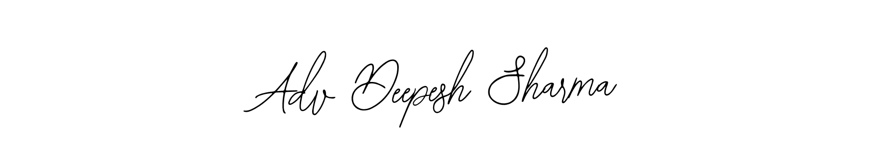 Make a beautiful signature design for name Adv Deepesh Sharma. Use this online signature maker to create a handwritten signature for free. Adv Deepesh Sharma signature style 12 images and pictures png