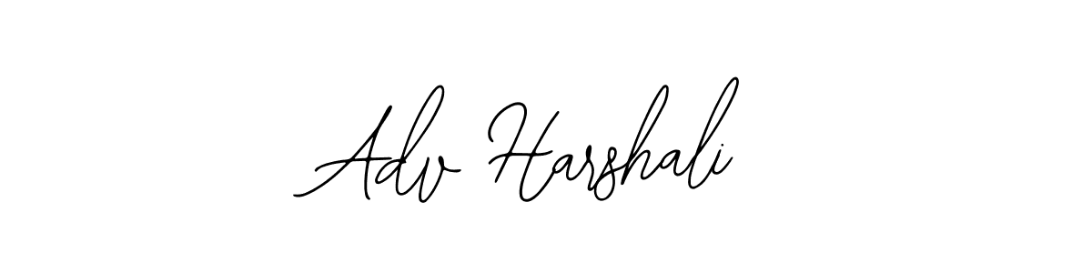 Adv Harshali stylish signature style. Best Handwritten Sign (Bearetta-2O07w) for my name. Handwritten Signature Collection Ideas for my name Adv Harshali. Adv Harshali signature style 12 images and pictures png