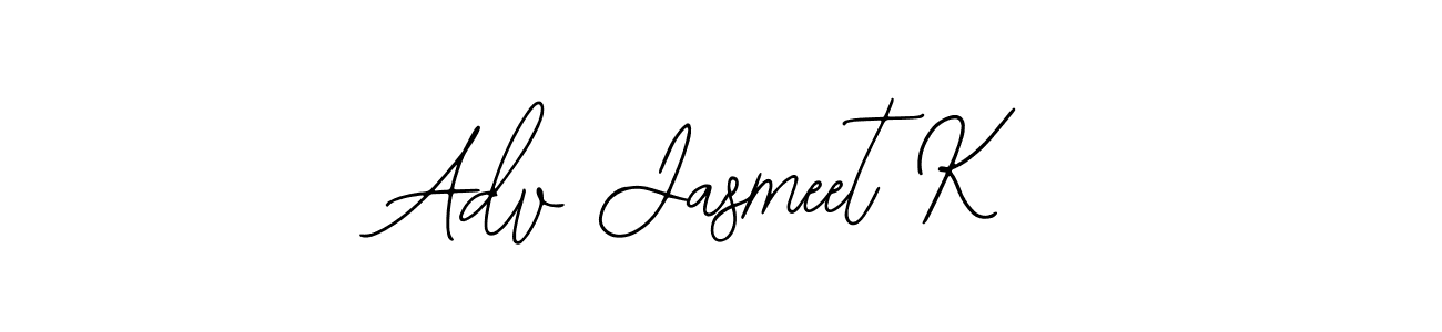 Make a beautiful signature design for name Adv Jasmeet K. With this signature (Bearetta-2O07w) style, you can create a handwritten signature for free. Adv Jasmeet K signature style 12 images and pictures png