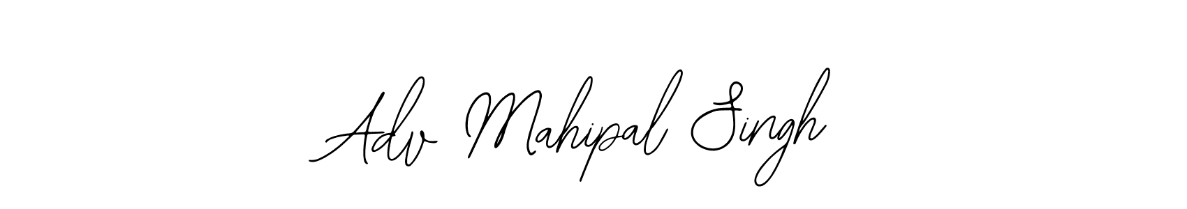 Create a beautiful signature design for name Adv Mahipal Singh. With this signature (Bearetta-2O07w) fonts, you can make a handwritten signature for free. Adv Mahipal Singh signature style 12 images and pictures png