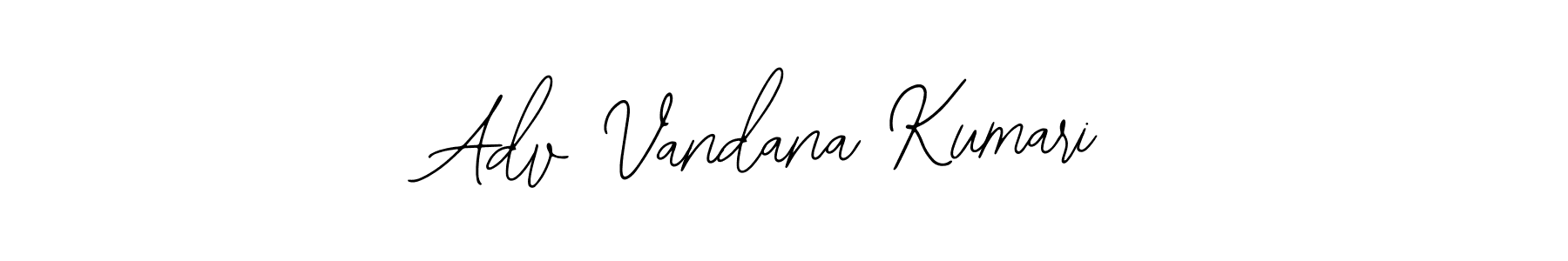 if you are searching for the best signature style for your name Adv Vandana Kumari. so please give up your signature search. here we have designed multiple signature styles  using Bearetta-2O07w. Adv Vandana Kumari signature style 12 images and pictures png