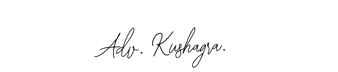 Similarly Bearetta-2O07w is the best handwritten signature design. Signature creator online .You can use it as an online autograph creator for name Adv. Kushagra.. Adv. Kushagra. signature style 12 images and pictures png