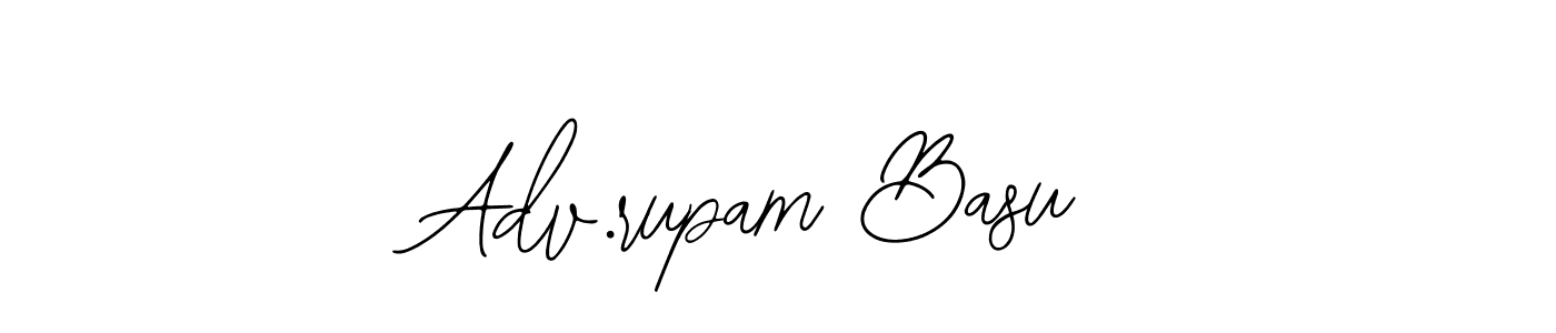 Make a beautiful signature design for name Adv.rupam Basu. Use this online signature maker to create a handwritten signature for free. Adv.rupam Basu signature style 12 images and pictures png