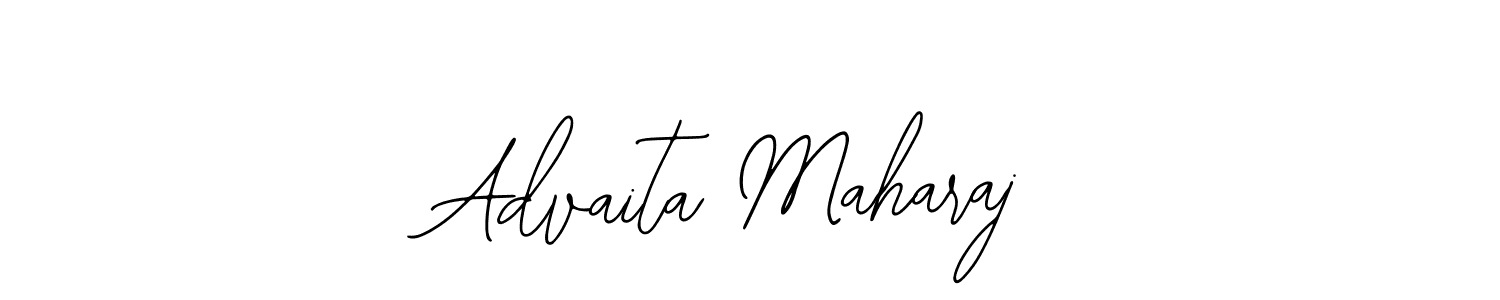 Similarly Bearetta-2O07w is the best handwritten signature design. Signature creator online .You can use it as an online autograph creator for name Advaita Maharaj. Advaita Maharaj signature style 12 images and pictures png