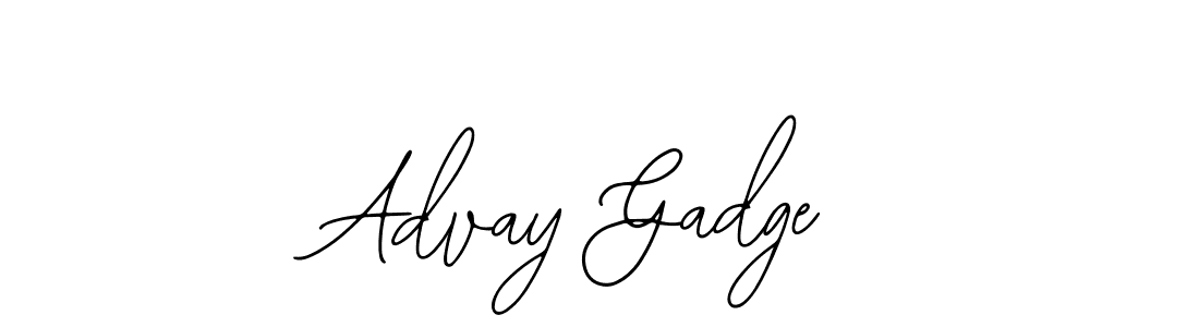 Make a beautiful signature design for name Advay Gadge. With this signature (Bearetta-2O07w) style, you can create a handwritten signature for free. Advay Gadge signature style 12 images and pictures png