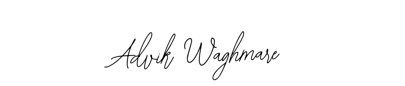 Create a beautiful signature design for name Advik Waghmare. With this signature (Bearetta-2O07w) fonts, you can make a handwritten signature for free. Advik Waghmare signature style 12 images and pictures png