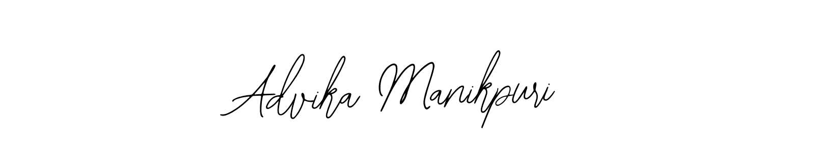 Make a beautiful signature design for name Advika Manikpuri. With this signature (Bearetta-2O07w) style, you can create a handwritten signature for free. Advika Manikpuri signature style 12 images and pictures png
