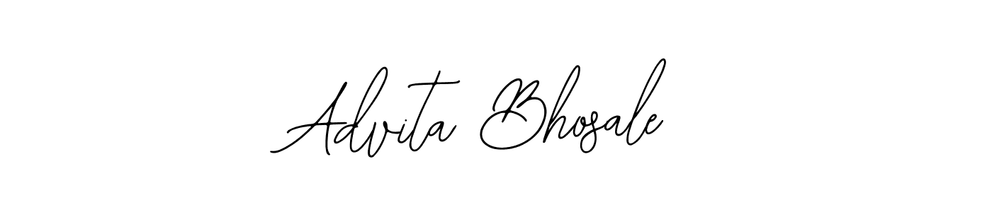 Also You can easily find your signature by using the search form. We will create Advita Bhosale name handwritten signature images for you free of cost using Bearetta-2O07w sign style. Advita Bhosale signature style 12 images and pictures png