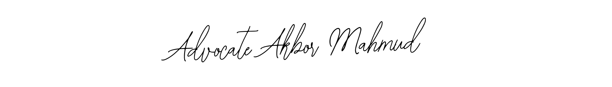 Create a beautiful signature design for name Advocate Akbor Mahmud. With this signature (Bearetta-2O07w) fonts, you can make a handwritten signature for free. Advocate Akbor Mahmud signature style 12 images and pictures png