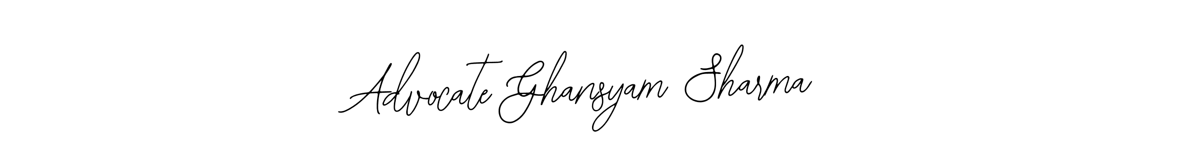 Best and Professional Signature Style for Advocate Ghansyam Sharma. Bearetta-2O07w Best Signature Style Collection. Advocate Ghansyam Sharma signature style 12 images and pictures png