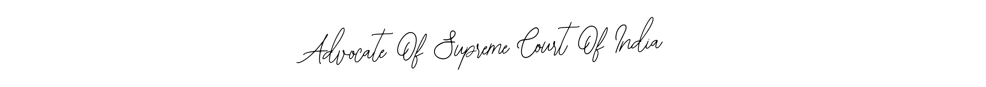 Make a beautiful signature design for name Advocate Of Supreme Court Of India. With this signature (Bearetta-2O07w) style, you can create a handwritten signature for free. Advocate Of Supreme Court Of India signature style 12 images and pictures png