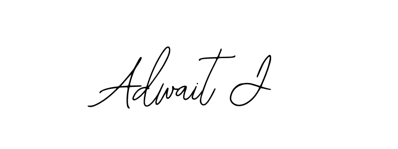 This is the best signature style for the Adwait J name. Also you like these signature font (Bearetta-2O07w). Mix name signature. Adwait J signature style 12 images and pictures png