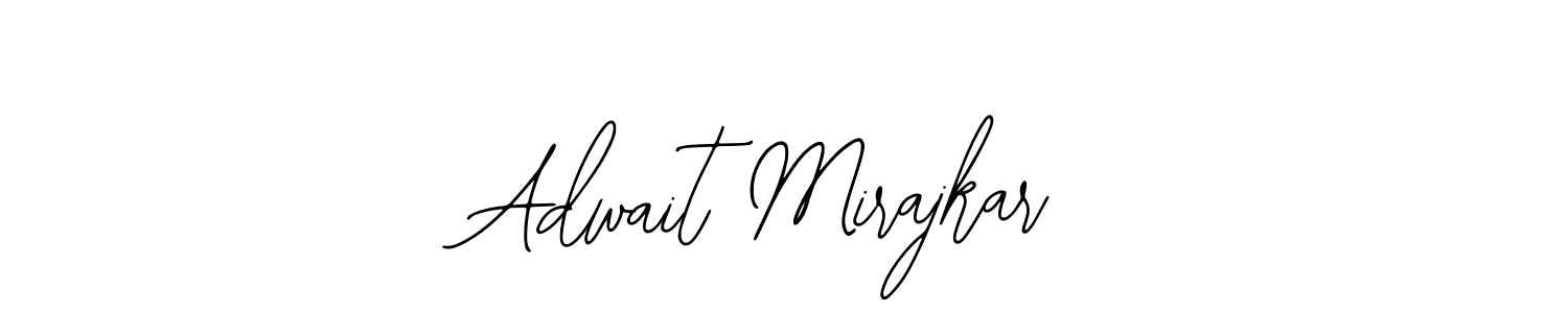 Also we have Adwait Mirajkar name is the best signature style. Create professional handwritten signature collection using Bearetta-2O07w autograph style. Adwait Mirajkar signature style 12 images and pictures png